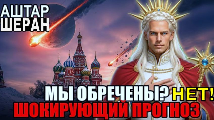 ШОКИРУЮЩИЙ ПРОГНОЗ И ПРЕДУПРЕЖДЕНИЕ: РОССИЯ И МИР В КОЛЛАПСЕ! Мы обречены? Нет! | Аштар Шеран смотреть онлайн