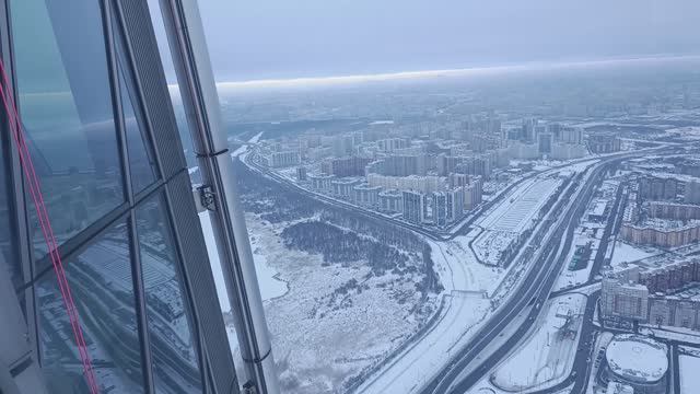 Лахта-Центр. Прогулка на высоте 365 метров смотреть онлайн