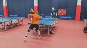 отбор Шестаков А. (524) - Егоров В. (486) 07.02 настольный теннис ТТМаршал