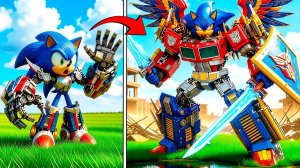 ПРОКАЧАЛ СОНИКА В ТРАНСФОРМЕРА ОПТИМУСА ПРАЙМА в ГТА 5! ЭВОЛЮЦИЯ В GTA 5 ОНЛАЙН