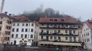 🇸🇮🇸🇮Пасмурный февральский день🇸🇮🇸🇮Столица Словении Любляна🇸🇮🇸🇮