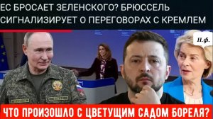 Брюссель сигнализирует о готовности к прямым переговорам с Путиным на фоне конфликта на Украине.