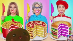 ОРЕШЕК И КУЛИНАРНЫЙ ЧЕЛЛЕДЖ / ПРОТИВ БАБУШКИ / ГОТОВИМ СЭНДВИЧИ И ТОРТЫ /  ДЕТСКАЯ ВСЕЛЕННАЯ / 2