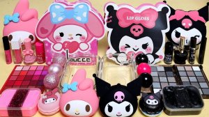 АСМР Слаймы от Куроми и Мелоди, Розовый и Черный Слайм