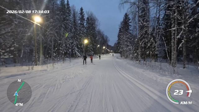 Вырезка из видео 08-февраля-2026 - Чуток катанули на Фэтах