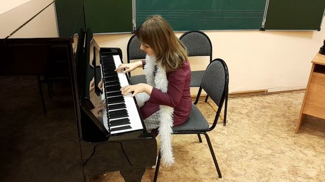 Л. Качубрина. Мишка с куклой