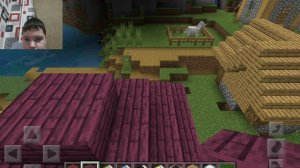 Гена и деревня в Minecraft часть 2