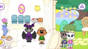 как вампир влюбился в волшебника и у них родился ребёнок и был праздник и все смотрели