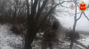 💥 Артиллерия группировки «Восток» ровняет с землей опорники ВСУ