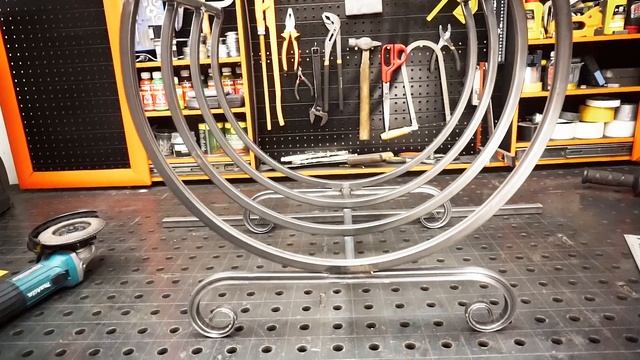 Холодная ковка. Простое изделие из профильной трубы