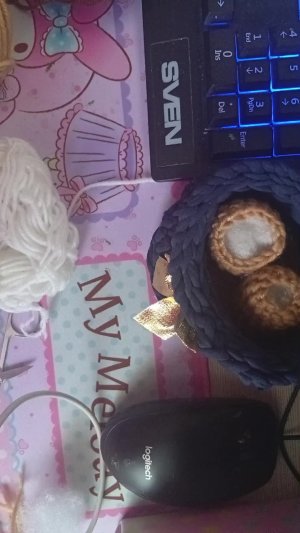 вязание собачки Лили