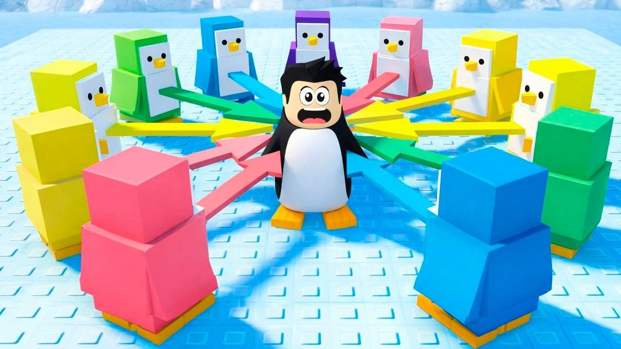 Я СТАЛ ПИНГВИНОМ! НОКАУТ в Роблокс