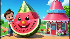 Арбуз открыл магазин сладостей, детский развивающий мультик