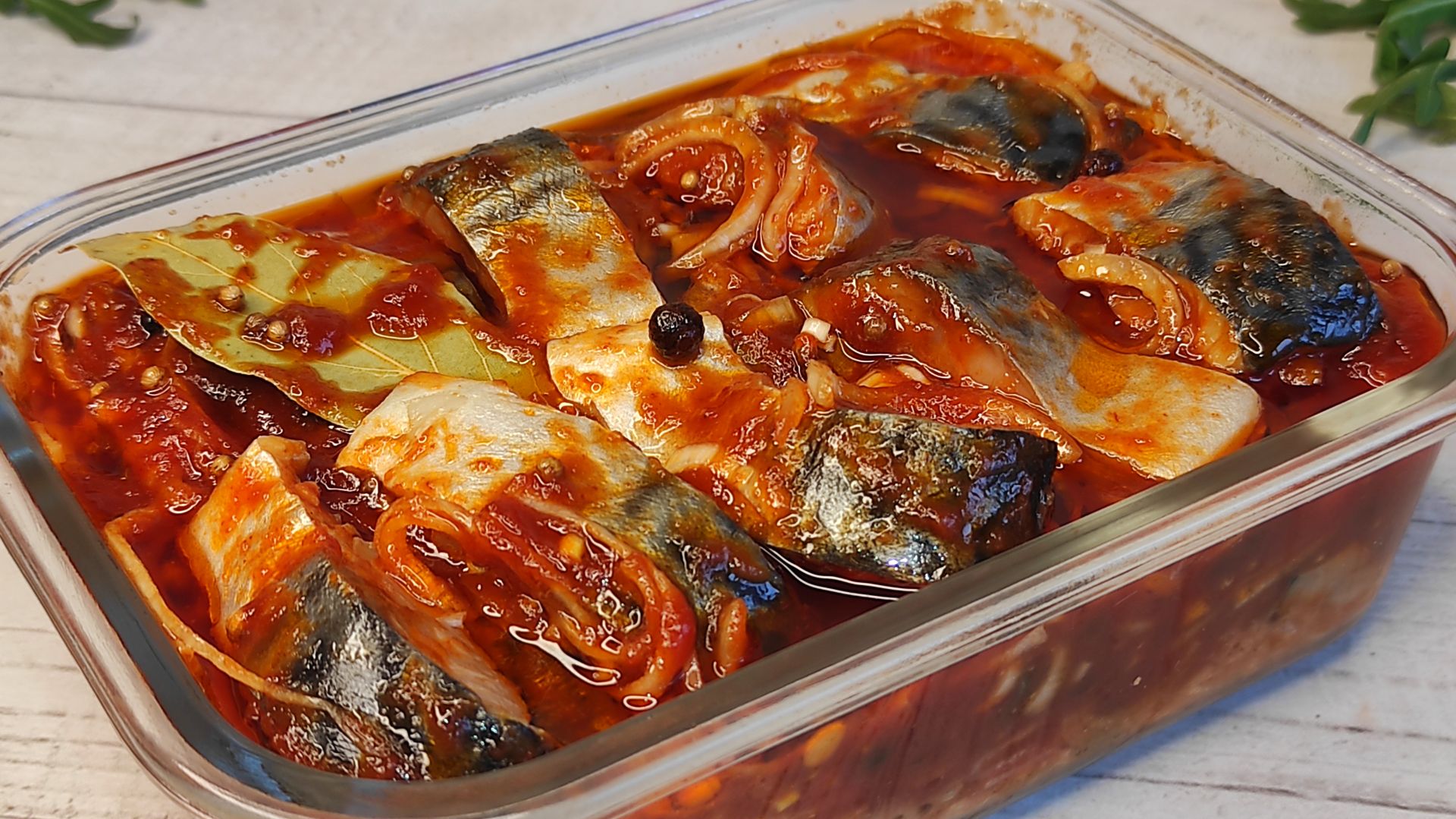 Нежная МАРИНОВАННАЯ СКУМБРИЯ в томатном СОУСЕ! СКУМБРИЯ под ПРЯНЫМ маринадом! (1) смотреть онлайн