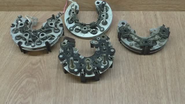 Как проверить диодный мост генератора. Всё от А до Я и простым способом. смотреть онлайн