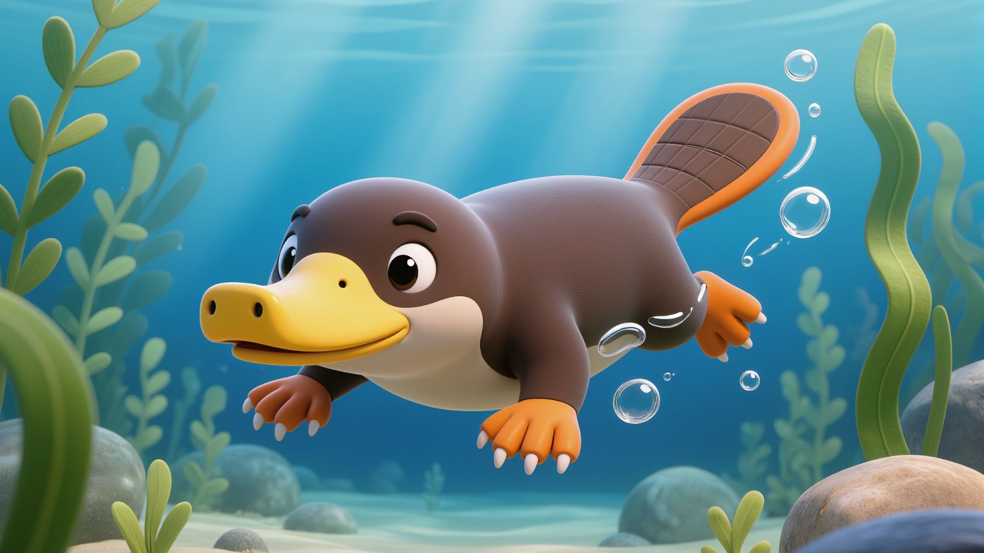 Мультфильм для детей. Малыш утконос🤗 Мультфильм для детей. Малыш утконос🤗