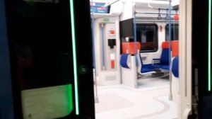 Электропоезд ЭГ2Тв нового образца сообщением Подольск- Нахабино D2