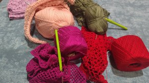 Мои вязальные процессы и планы на ближайшую неделю