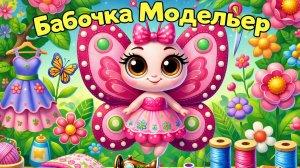 🦋🧵 Сказка о Бабочке, которая стала Модельером | Колыбельные истории для детей
