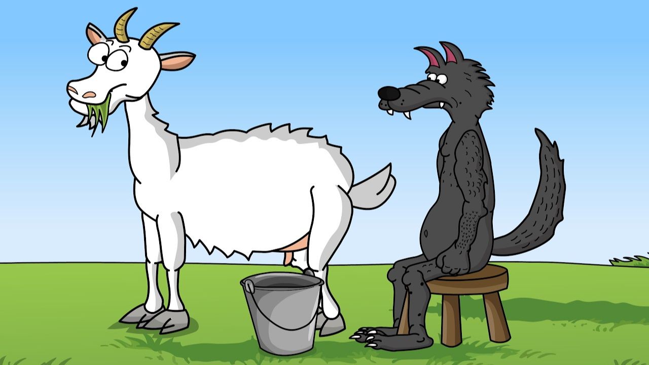 Анекдоты. Как Волк козу завёл смотреть онлайн