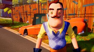 Hello neighbor Привет сосед Я СБЕЖАЛ ИЗ Дома Соседа