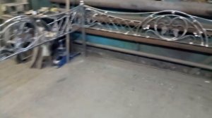 Оградка для кладбища изготовлена в мастерской Гефест-Барнаул