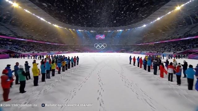 Парад в честь торжественного открытия зимних Олимпийских игр 2026 года - Панорамный вид на церемонию смотреть онлайн