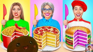 ОРЕШЕК И КУЛИНАРНЫЙ ЧЕЛЛЕНДЖ / ПРОТИВ БАБУШКИ / ГОТОВИМ СЭНДВИЧИ И ТОРТЫ /  ДЕТСКАЯ ВСЕЛЕННАЯ / 2