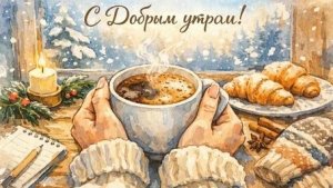 Утро воскресенья! Шикарная музыкальная открытка.