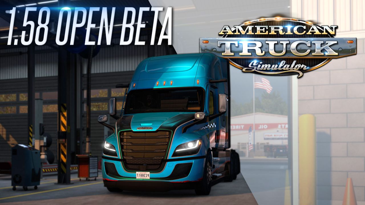 НОВЫЕ ГАРАЖИ И ГОРОДА. ОБЗОР ОБНОВЛЕНИЯ 1.58  American Truck Simulator 1.58 Open Beta