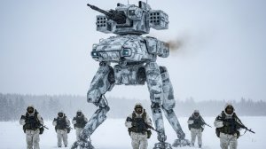 срочно Путину показали военных роботов России