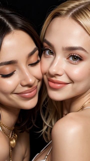 Нейро-модели Michelle  Chantilly читают стихотворение на французском like top love