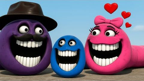 Голодная змея из Roblox нашла свою семью: папу и маму! – Garry's Mod смотреть онлайн