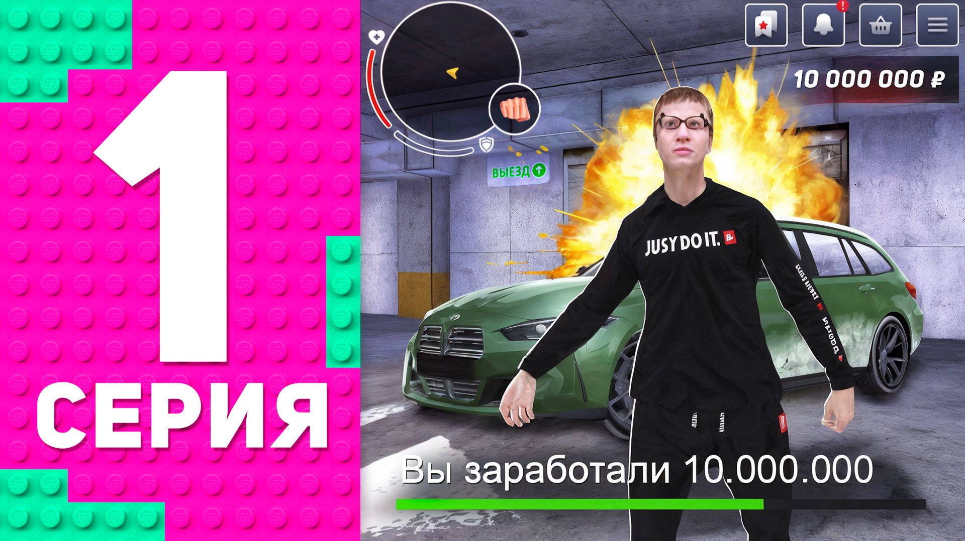 ЛУЧШИЙ СТАРТ С 0 ДО +10 МИЛЛИОНОВ! ПУТЬ ПЕРЕКУПА НА БЛЕК РАША #1 BLACK RUSSIA смотреть онлайн