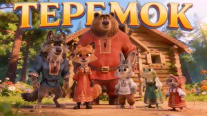 🐻 Теремок | Мультик сказка для детей