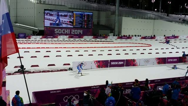 Эпичная биатлонная гонка — Сочи 2014 часть 3