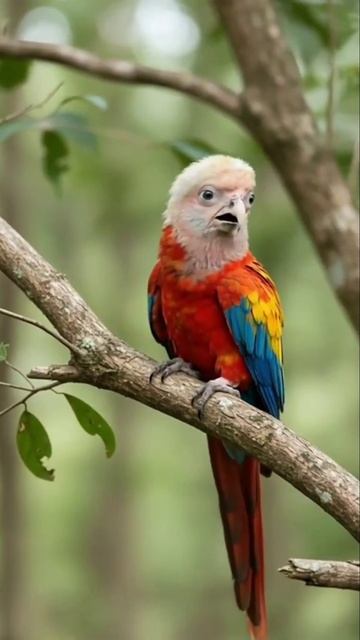 Этот красивый попугай похож на кого-то смотреть онлайн