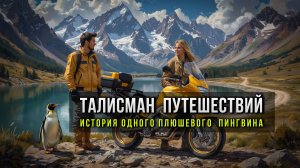 Пингвин-авантюрист: от Антарктиды на мотоцикле за белыми медведями! 🐧🏍️
