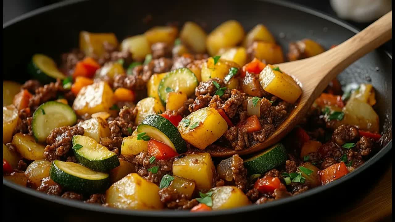 Быстрый ужин. Сколько ни пробовала, НО ЭТОТ ВАРИАНТ САМЫЙ ВКУСНЫЙ. ЖАРКОЕ ПО-ДОМАШНЕМУ смотреть онлайн