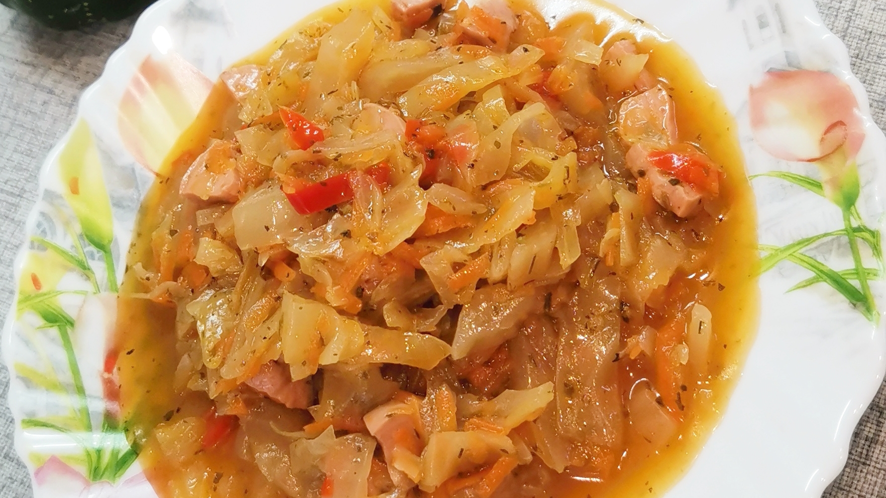 Простой рецепт вкусной капустки 