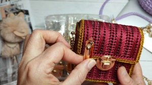 небольшой видео обзор металлической фурнитуры для сумок в Золотом цвете. ссылки на товар в описании