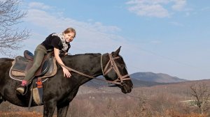 у бабушки в деревне