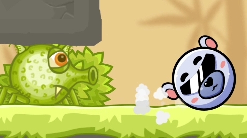 Несносный шар. Красный шар. Красный шар спасает друзей. смотреть онлайн