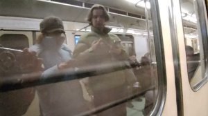 поездка на электропоезде 81-717 Номерной, от Зябликово до Чкаловской