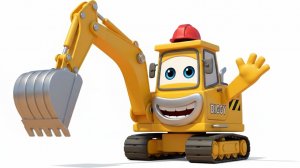 Детский клип про СТРОЙКУ и МАШИНКИ. Песенки для детей.