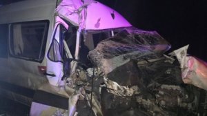 На Ставрополье рейсовый автобус столкнулся с грузовиком