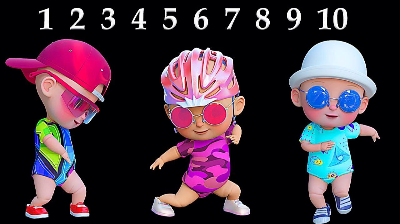 Учимся считать до 10. Счет для малышей. Танцевальная вечеринка Учимся считать до 10. Счет для малышей. Танцевальная вечеринка