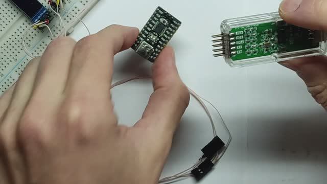 ch32v003. Часть 2. Подключение printf blink.