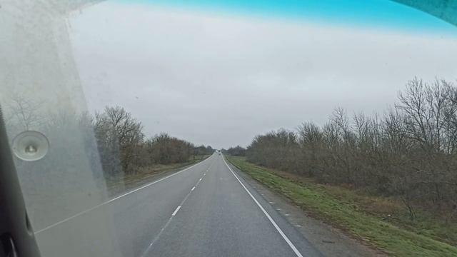 Все в тумане еду по приборам на Петербилт387