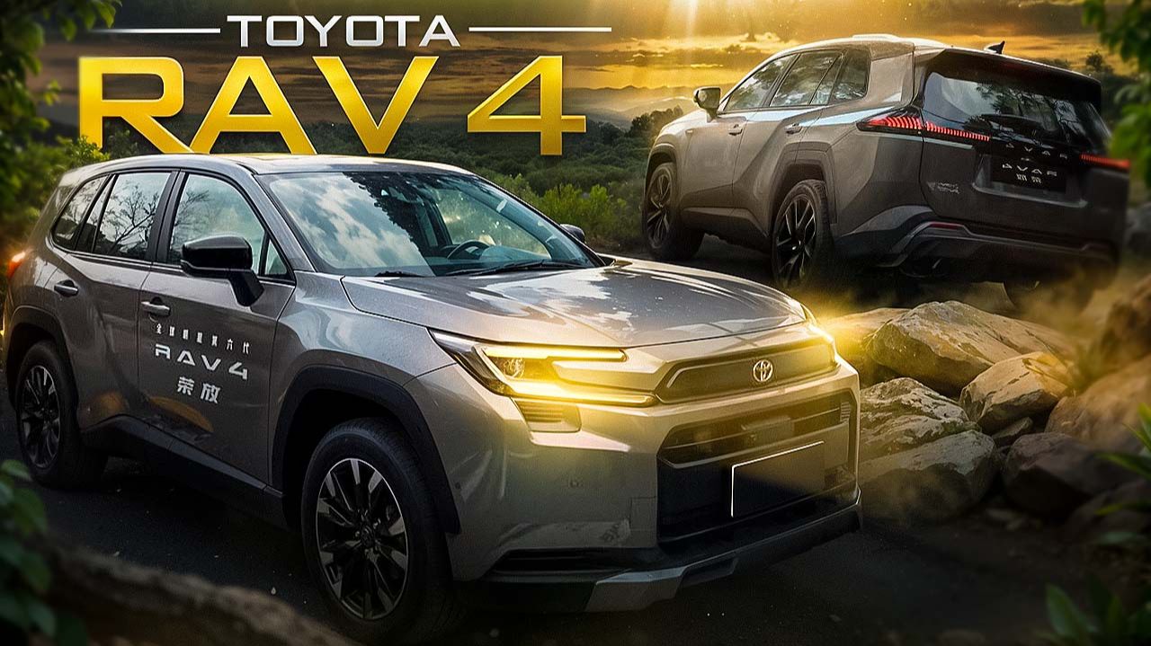 НОВЫЙ TOYOTA RAV4! Обзор и ТестДрайв смотреть онлайн